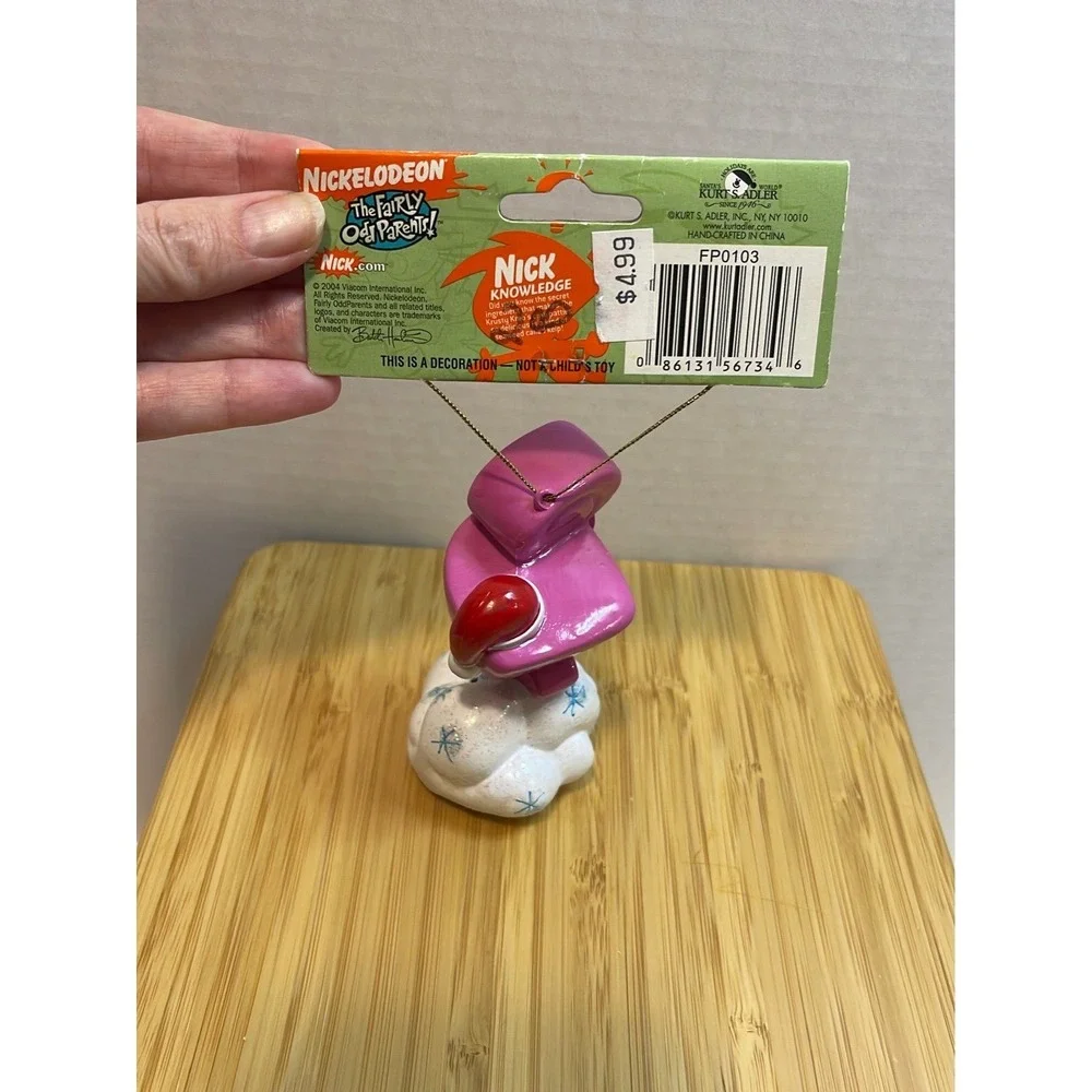 Vintage Y2K Nickelodeon The‎ Fairly Odd Parents Wanda Christmas ornament 2004